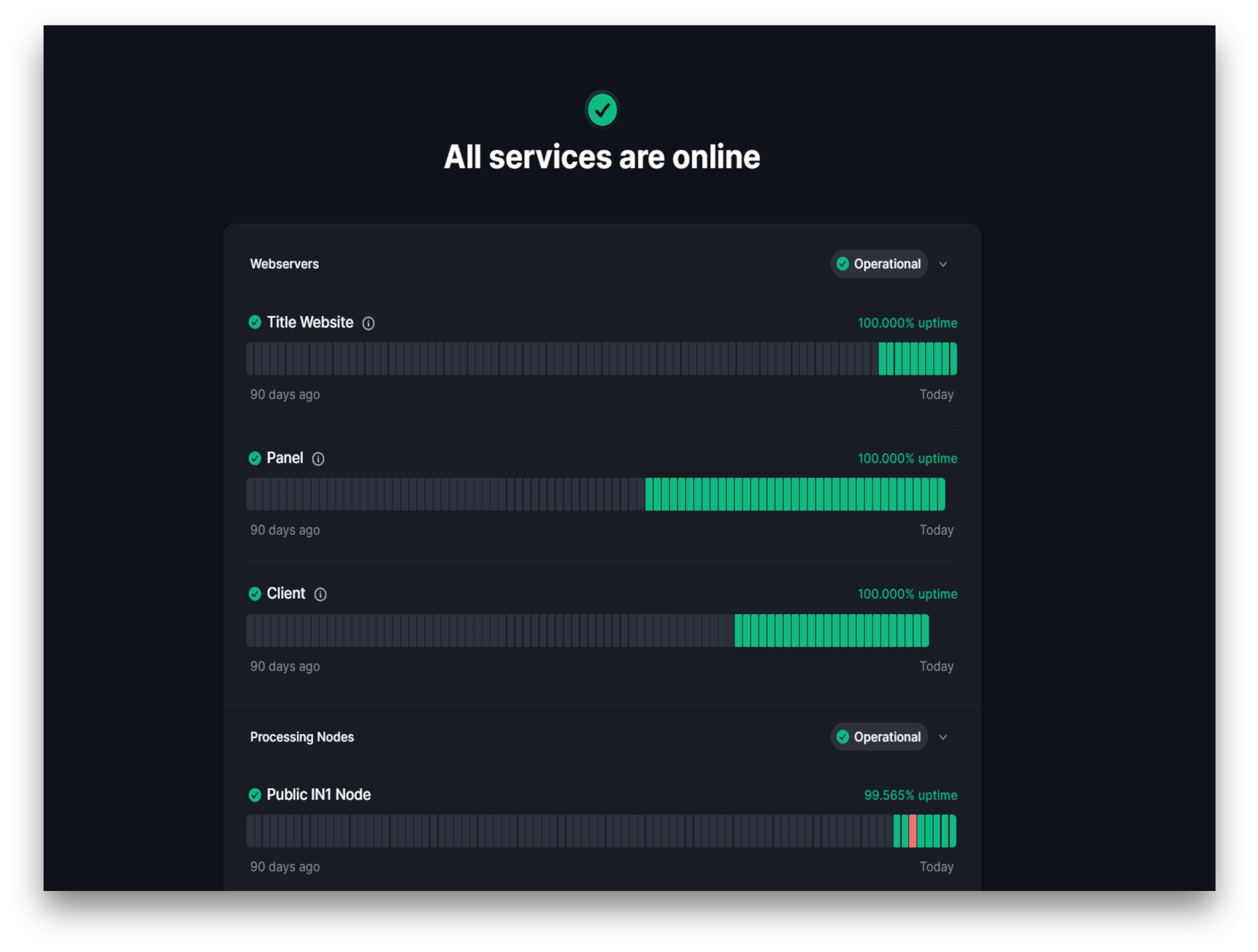 VPS Slider